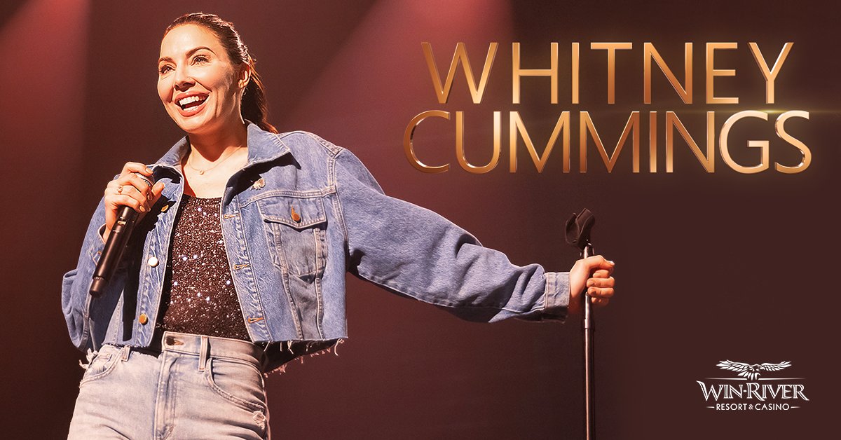 WRResortCasino's tweet photo. ๐ฅ Drum roll, Please ๐ฅ
Exciting news!! The one the only... the talented and hilarious... @WhitneyCummings in the Event Center on Friday, March 17.
Tickets go on sale Friday, January 20, at 10 AM.๐ฅณ
#Thisisredding #reddingsetgo #norcal #reddingca
#winriver #reddingranchgeria https://t.co/dBcKQDg4ei