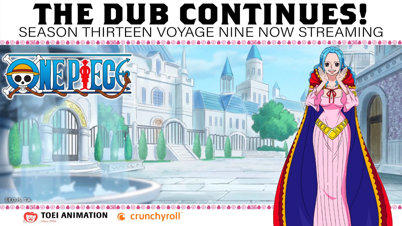 One Piece on X: One Piece Season 13 Voyage 9 (eps 879-891) is now