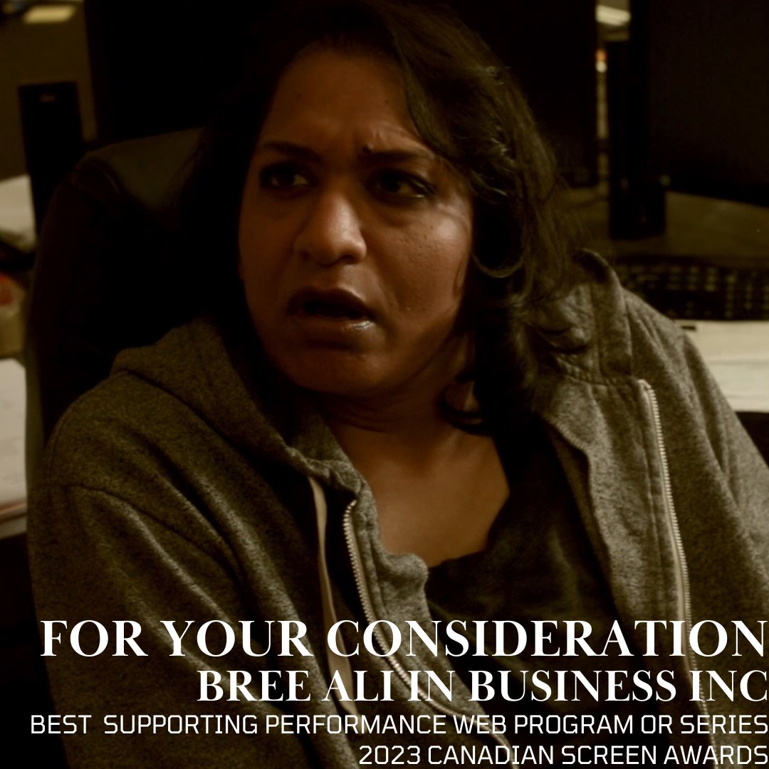 Vote Bree Ali Best Supporting Performance in a Web Program or Series at the 2023 Canadian Screen Awards 

@onVIVAtv 

#vote #actor #comedian #funnyactor #torontoactor #csa #canadianscreenawards