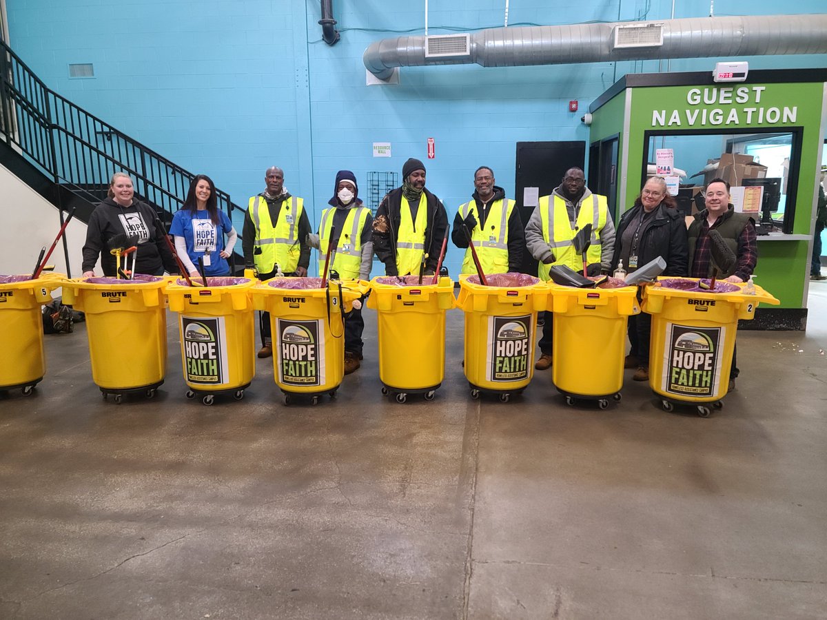 hopefaithkc's tweet photo. A new crew of #CleanUpKC hit the streets today #3rddistrict!  They are eager and covered a LOT of ground in making our city more beautiful. Thank you again for a great partnership #KCPublicWorks  @QuintonLucasKC @BrianDavidPlatt @Ryana4KC  @Robinson4kc @ellington_b @EricWBunch https://t.co/K1JDocMLlr
