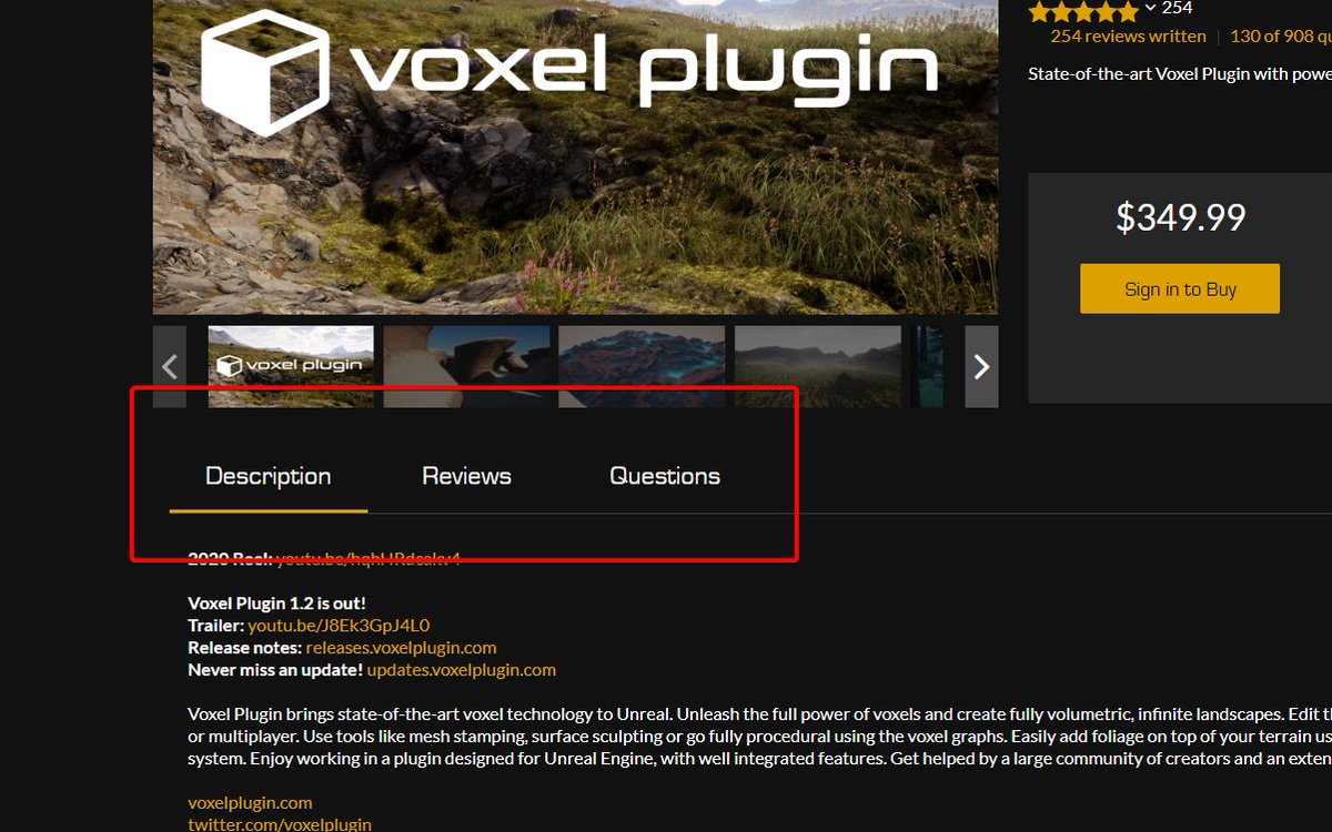 phyronnaz's tweet photo. Unreal Marketplace questions &amp; reviews are completely gone as of now

https://t.co/DgkSmms0g8 https://t.co/t28kVRO5He
