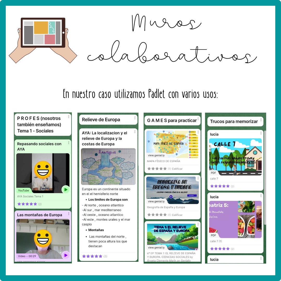 ubuntuinclass's tweet photo. Para los profes de #Ciencias en #EducaciónPrimaria, algunas técnicas de estudio que nos resultan muuuuy útiles...💡
#padlet #metodologíasactivas #visualthinking https://t.co/4Q7KBO0mQ7
