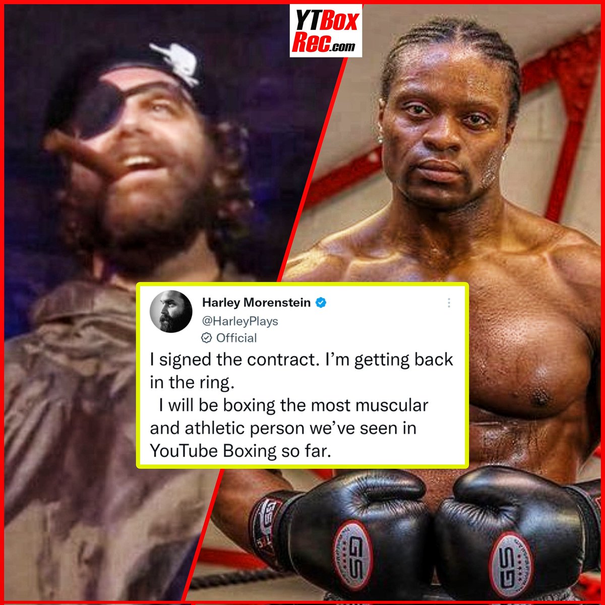 Harley Morenstein on Twitter "I turned down for a fight with this