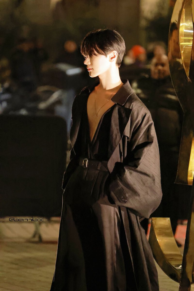 he’s just breathtaking #SaintLaurentxTEN