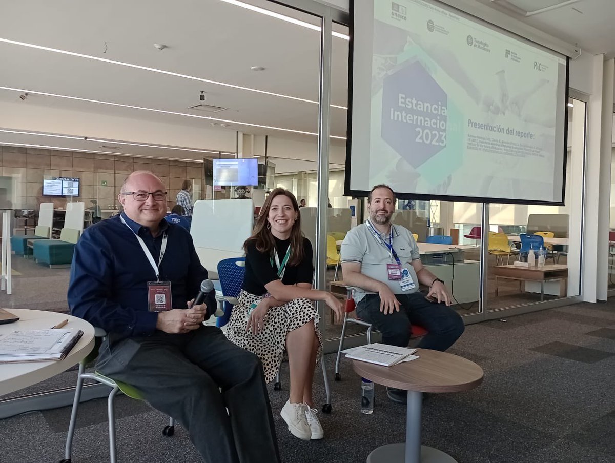 MuCorbata's tweet photo. Desde el #CIIETec @TecdeMonterrey escuchando sobre Ecosistema abierto en futuro de la educación con #AccesoAbierto y como se integran los PEA y REA en la aulas https://t.co/5UOUCCF5AT