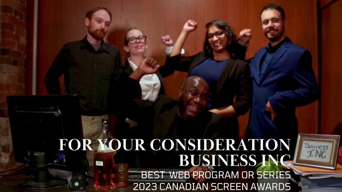 Last chance to vote Business Inc. Best Web Program or Series at 2023 Canadian Screen Awards ✨

<a href="/onVIVAtv/">onVIVA.tv</a> 

#vote #bestshow #csa #comedy #altcomedy #onviva