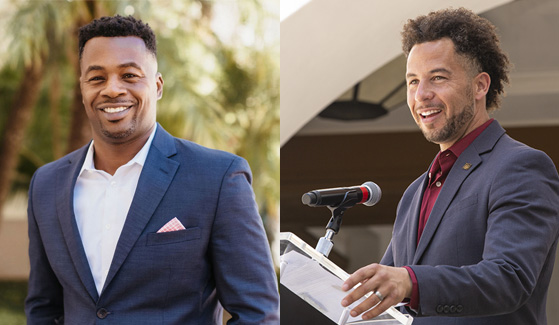 Education professors <a href="/Fharris3/">Dr. Frank Harris III</a> and <a href="/DrLukeWood/">Dr. Luke Wood</a> were named in the 2023 RHSU Edu-Scholar Public Influence Rankings — a list of 200 U.S. university-based scholars who shape ed practice/policy. #SDSU is one of 32 universities with multiple ranked scholars!

📰 newscenter.sdsu.edu/sdsu_newscente…