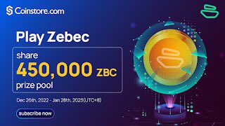Use Zebec platform experience and share in a prize.
Transactions are possible on Zebec around the globe. With an interactive interface,an automated income transactions can be performed.
Click here to join:bit.ly/3Xs5lBo
#Coinstore #ZEBEC