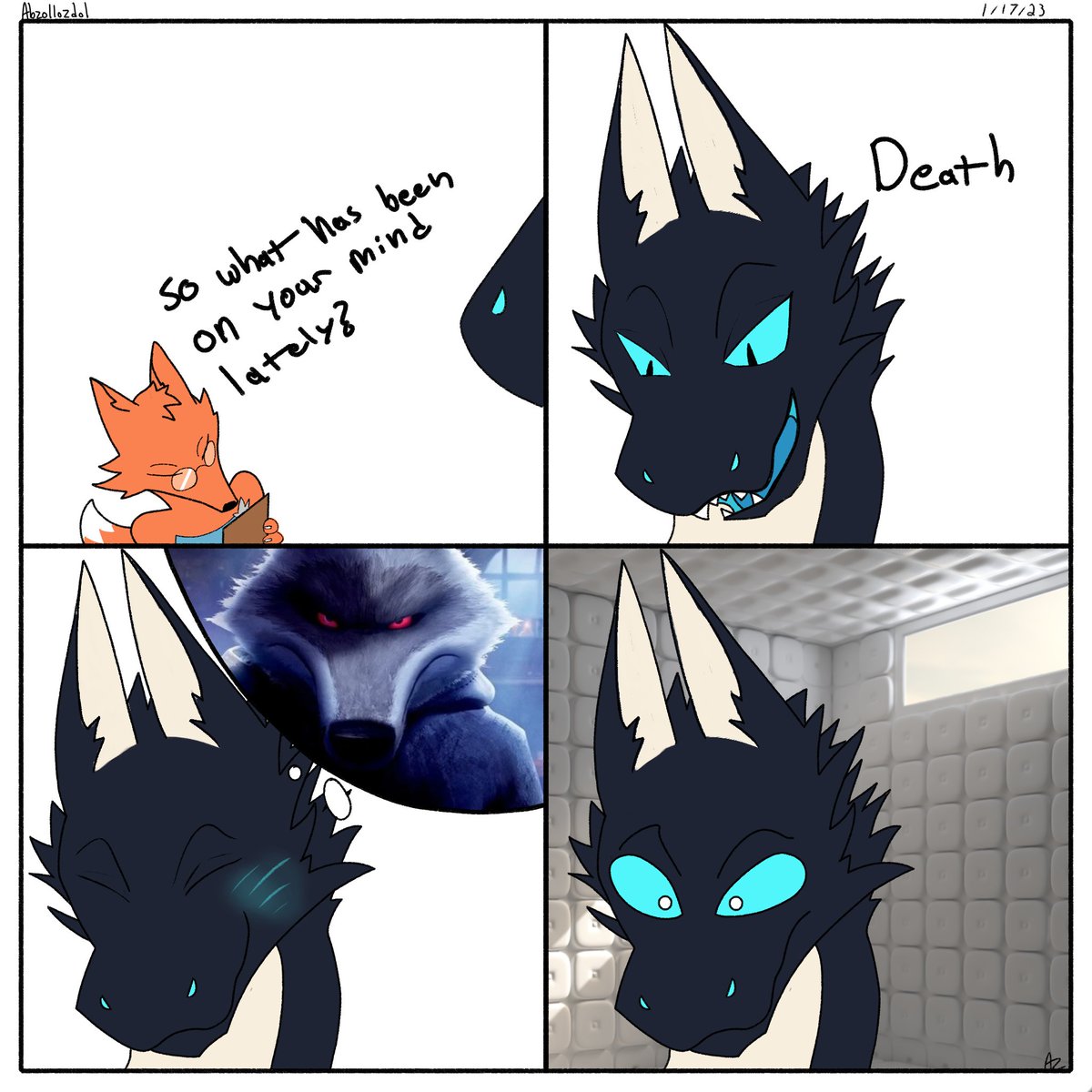 Spoilers for Puss in Boots #furryart #comic