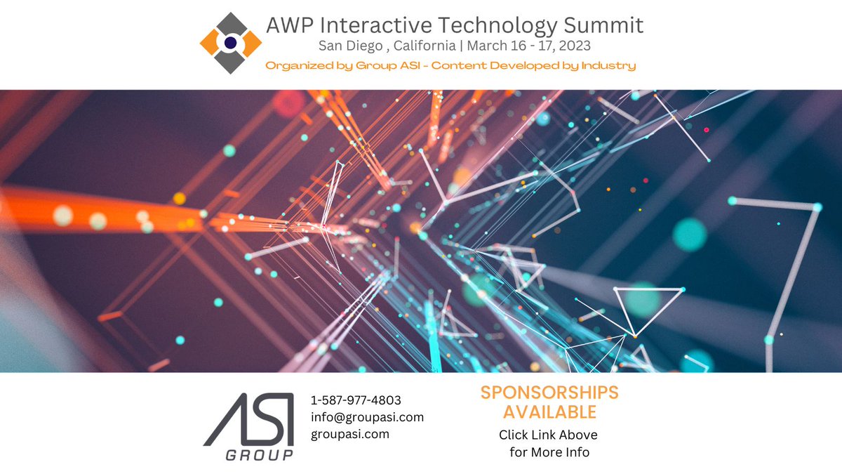 GroupASI's tweet photo. Construction Technology Summit you won't want to miss!!
#groupasi
#constructionindustry 
#constructiontechnology

https://t.co/t4RzN4ac2u https://t.co/qVEDkWkC3Z
