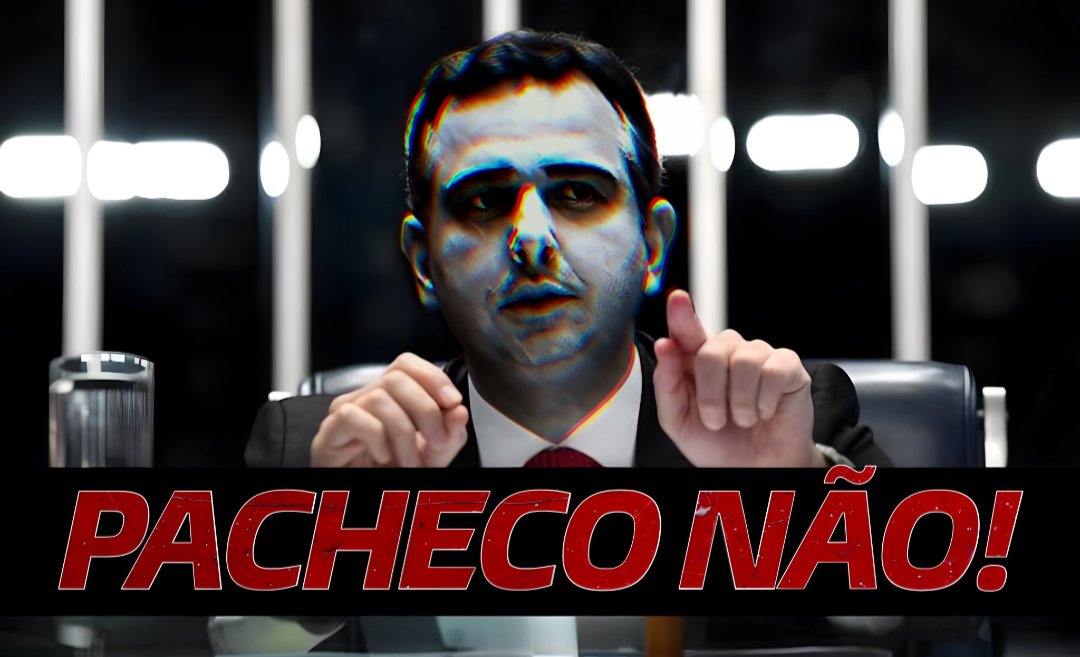 Pacheco representa a união de forças entre Legislativo e Judiciário para que tudo continue na mesma. Por isso, quem é contra a reeleição de Rodrigo Pacheco para a presidência do Senado, curte e compartilha. #PachecoNÃO #PachecoNAO