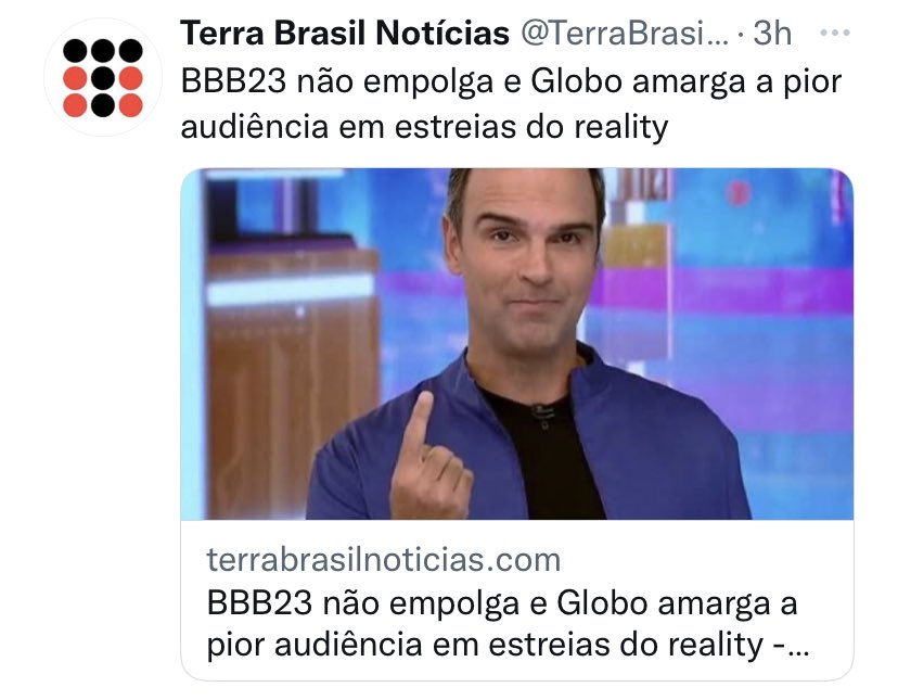 Bora lá gente, BOICOTE TOTAL. 
O que esse reality agrega pra gente? 
Nada. E é da <a href="/tvglobo/">TV Globo 📺</a> !