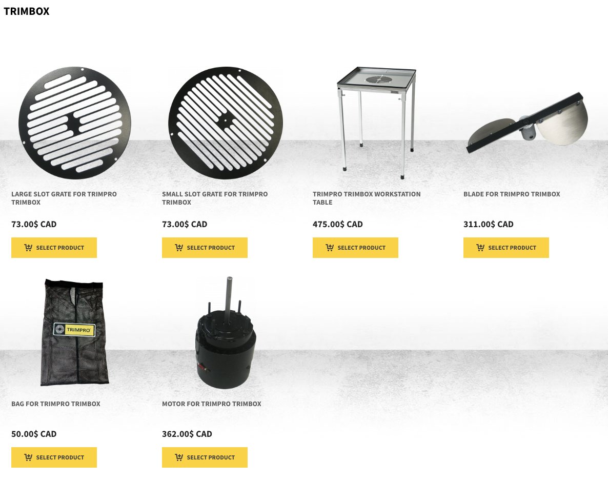 Trimprogear's tweet image. Looking for accessories for your TRIMBOX? We've got them right here 👉  trimpro.com/product-catego…

Find grates, brushes, trimmers and more at Trimpro.com