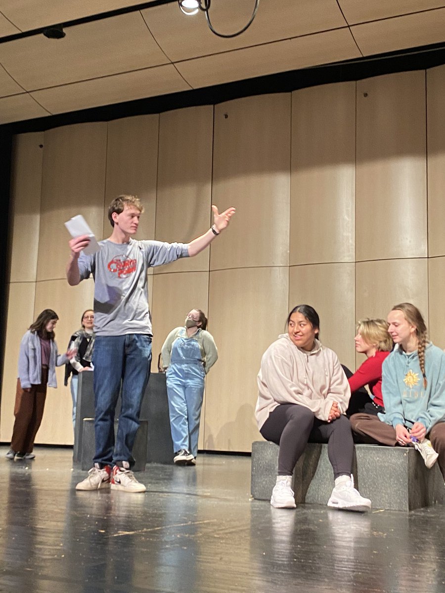 nconstage's tweet photo. Don’t miss the only performance of Macbeth this Thursday @7pm in the PAC!! This is a free performance‼️Come support the Repertory Theatre class by filling the house!!! We hope to see you there! 🤺⚔️🛡 https://t.co/S38r0fexc9