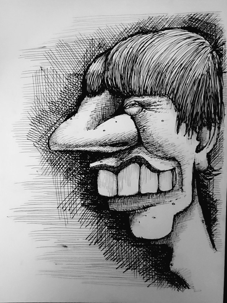 pisceanpaul's tweet photo. Caricature sketch 

#TrendingNow #Trending #Artchivist #drawingart #picoftheday #illustration #sketch #Sketching https://t.co/RlayFSWFKo