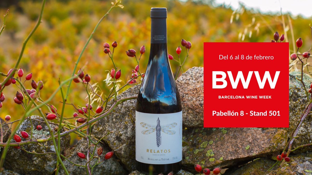 Nos vemos en Barcelona Wine Week? ➡️ Contáctanos!
🗓️ 6-8 febrero
 #TheSpanishWineEvent🍷