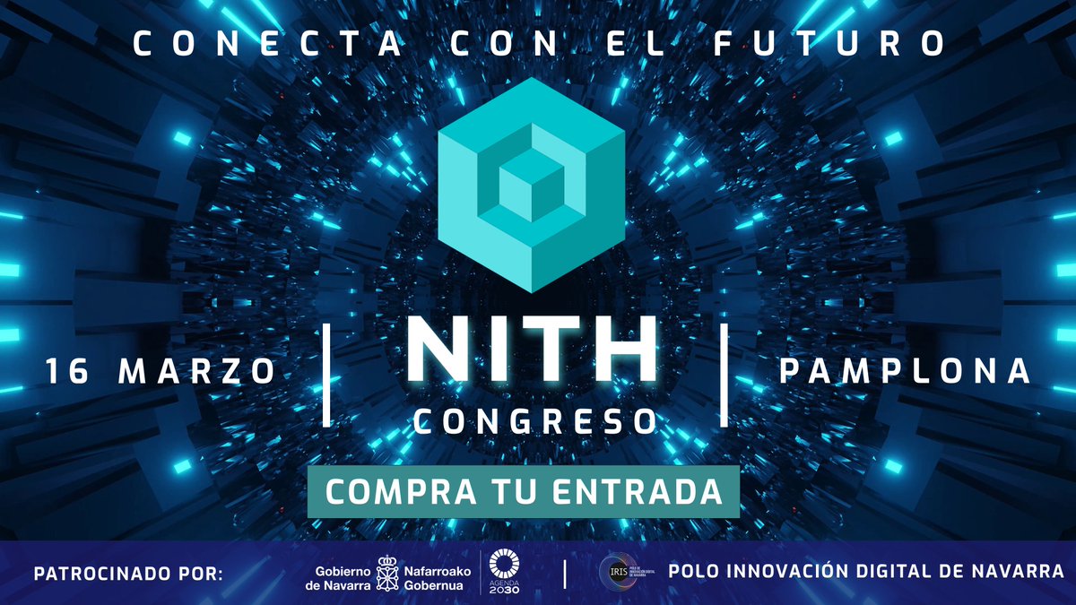 CONGRESO NITH - 🗓️16 marzo - 📍PAMPLONA
#TransformaciónDigital #RealidadVirtual #Metaverso #NFTs y mucho más en congresonith.com

¡COMPRA YA TU ENTRADA! en lnkd.in/dRhjJ6UN