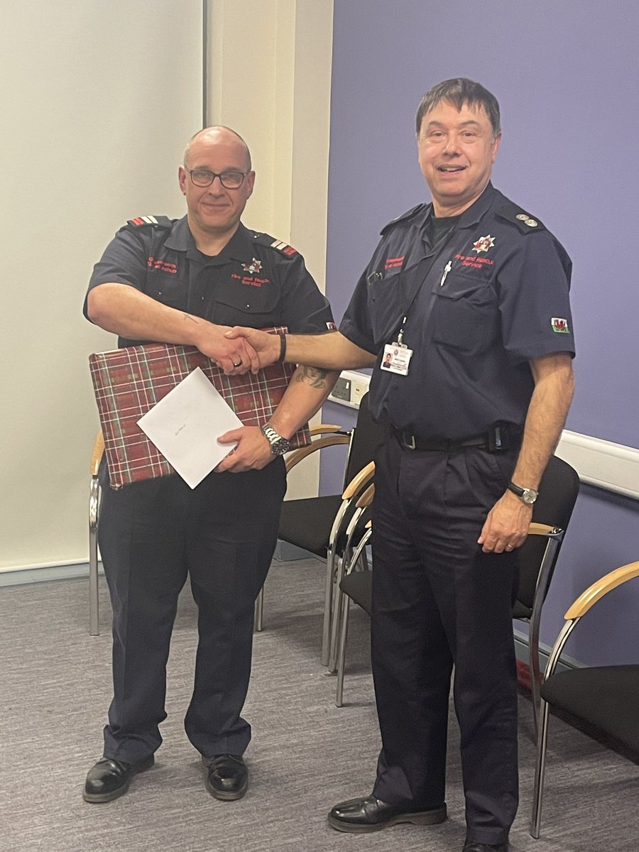 Roger Thomas KFSM (@rog_thomas) on Twitter photo A privilege to present <a href="/tonyholt66/">TonyH</a> with his certificate of service marking 31 years of dedication and commitment to <a href="/LlandodFire/">Llandod Fire (Stn 13)</a> and <a href="/mawwfire/">Tân CGC / MAWW Fire</a> We wish you a long, happy and healthy retirement - Diolch o galon am eich ymrwymiad a'ch ymroddiad A privilege to present <a href="/tonyholt66/">TonyH</a> with his certificate of service marking 31 years of dedication and commitment to <a href="/LlandodFire/">Llandod Fire (Stn 13)</a> and <a href="/mawwfire/">Tân CGC / MAWW Fire</a> We wish you a long, happy and healthy retirement - Diolch o galon am eich ymrwymiad a'ch ymroddiad