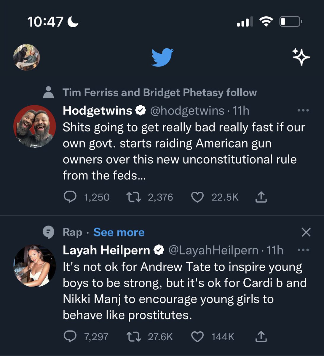 BytownBoi's tweet photo. @atrupar I don’t follow a single one of these account and have never interacted 🤦🏼‍♂️ https://t.co/B9VqlRuHaU