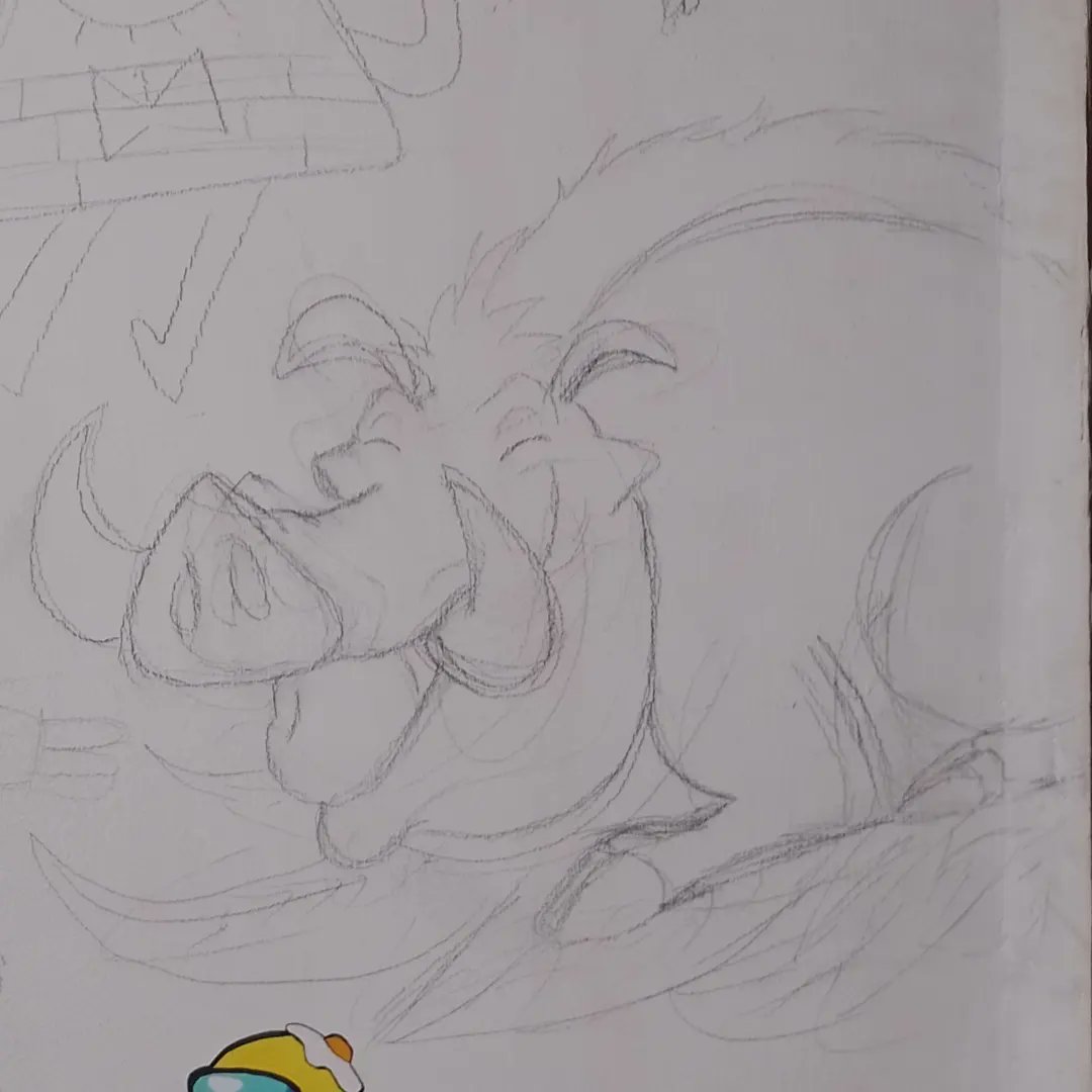 chismoon_25's tweet photo. Qué quieres?? Que me ponga falda y baile hula hula??
#TimonYPumba #ElReyLeon #pintura https://t.co/KpjVusP6gv