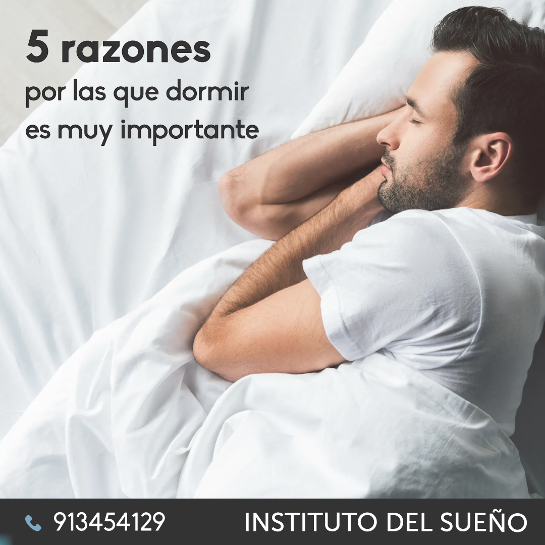 Cuando de cuidar tu salud se trata, domir es uno de los aspectos más importantes, a continuación te damos 5 razones por las que dormir es vital para tu salud
⁣
¿Cómo consideras tu calidad del sueño, del 1 al 5?

#iis #institutodelsueno #institutoeuropeodelsueno