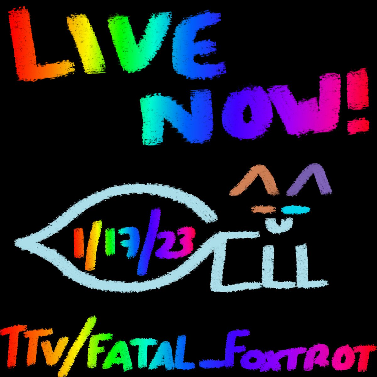 FatalFoxtrot's tweet photo. Heads up! I'm #live in like 20 minutes or so! The proceeds from this and every #stream for the foreseeable future go toward Charlotte's #medical fund :3 Today it's #Art and #Animation!

https://t.co/TOhIg6kfwM https://t.co/yCKrBwV4cz