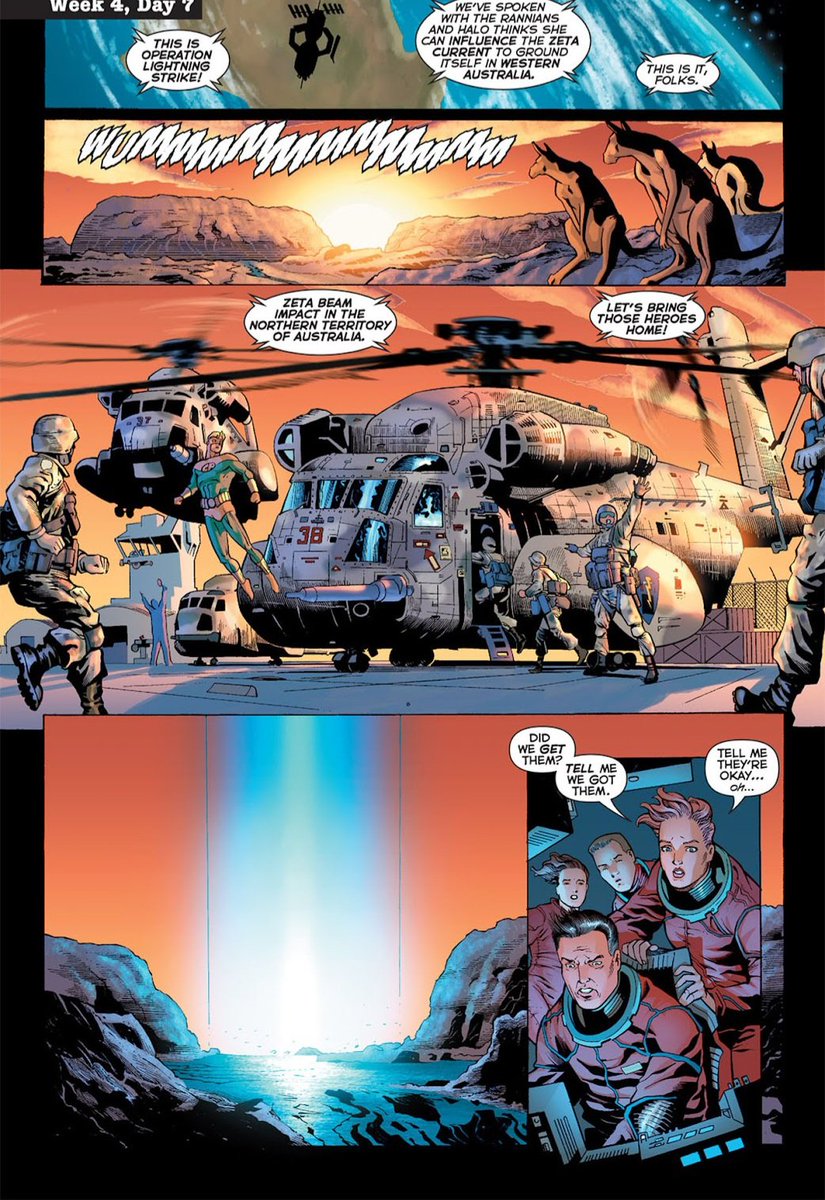 Theron Reads Comics on Twitter "Is that blood gushing out of Alan