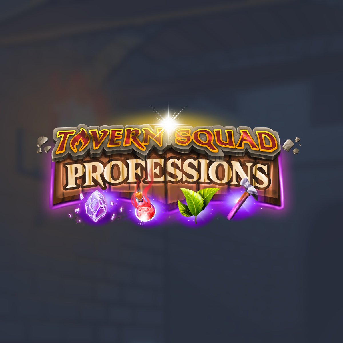 TavernStudios's tweet photo. ⚒️ Professions 🌿

It's official! Professions will bring a variety of new mechanics to the TS ecosystem.

Quick overlook:
- Choose between 8+ Professions
- Gather materials while raiding
- Use recipes to craft items
- Sell/trade materials/recipes/items
- Collab items 👀

🧵👇 1/7 https://t.co/iakwLoDngI