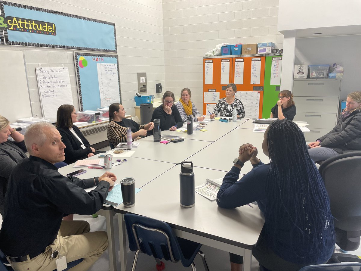 Led my first book study @AmethystPDS ! Great discussion around the Simple View of Reading and the need to gather more info when a S is not showing reading comprehension. A weakness in either decoding or language comprehension will lead to difficulties with reading comprehension!