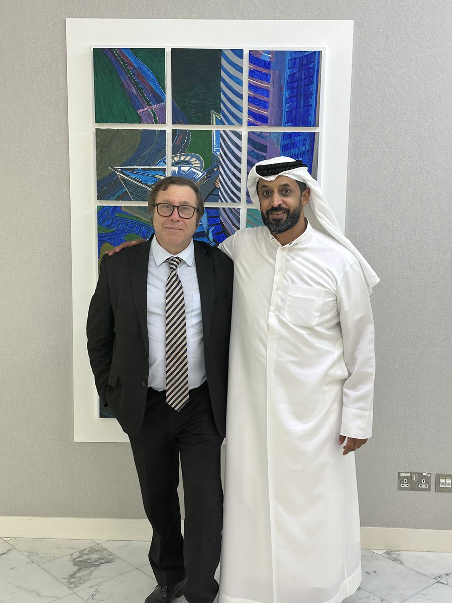 Extremely happy & excited for Gary King the new President of ICE Futures #AbuDhabi (IFAD) @ICE_Markets who visited our headquarters today 

 @DMCCAuthority #madefortrade #futureoftrade @SimplyAbuDhabi @ADGlobalMarket  @DGCX @JLTbyDMCC @Nasdaq @dmcccrypto @evai_i0