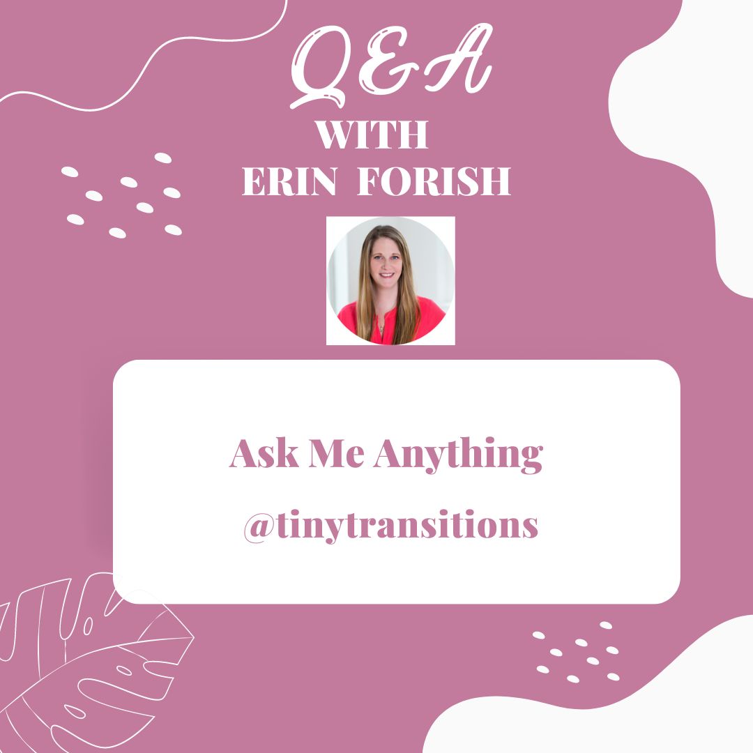 TinyTransitions's tweet photo. ✨Meet Tiny Transitions Team Member, Erin Forish✨

If your little one is struggling with sleep, there is no time like the present to get the help you need!

Head to @tinytransitions on Instagram where Erin will be answering all questions sleep!

#babysleep #askmeanything https://t.co/uIalrukzyN