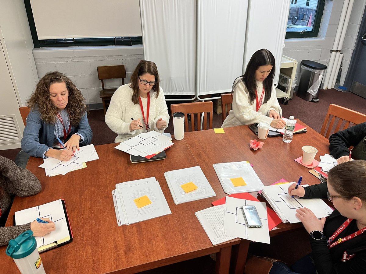 DunellenCurric's tweet photo. teaching writing is truly the greatest! thank you to all that attended the RRU after school teacher academy today and engaged in the writing process with me! #RedRaiderPride #KeyportStrong ❤️🤍 https://t.co/Z9dh0sxygT