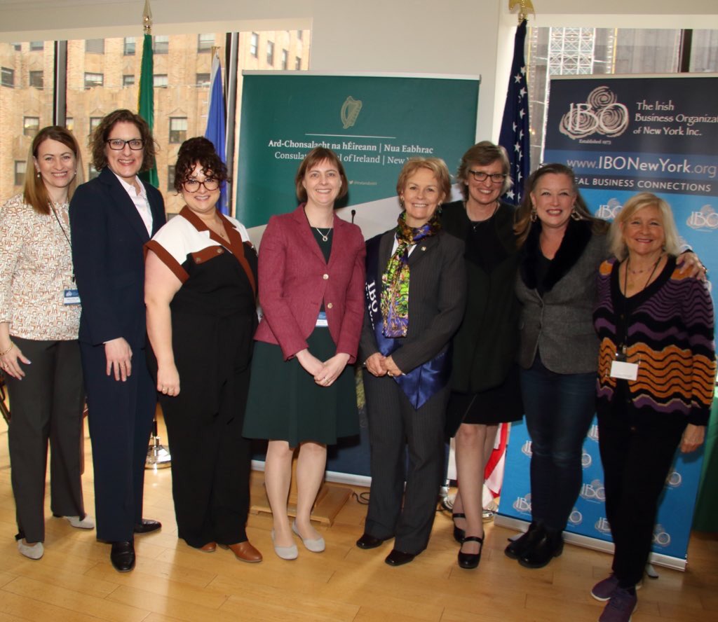 IrishBusinessNY's tweet photo. ๐ Happy 5th Anniversary ๐ to IBO-NY Womenโs Networking program!
To kick-off the celebration the committee and friends will be attending Maura Mulliganโs play #BRIGID on 1/31 & 2/4.
Join the celebration! Details below. https://t.co/Cie4WJAcQG https://t.co/P40R5J7x8r