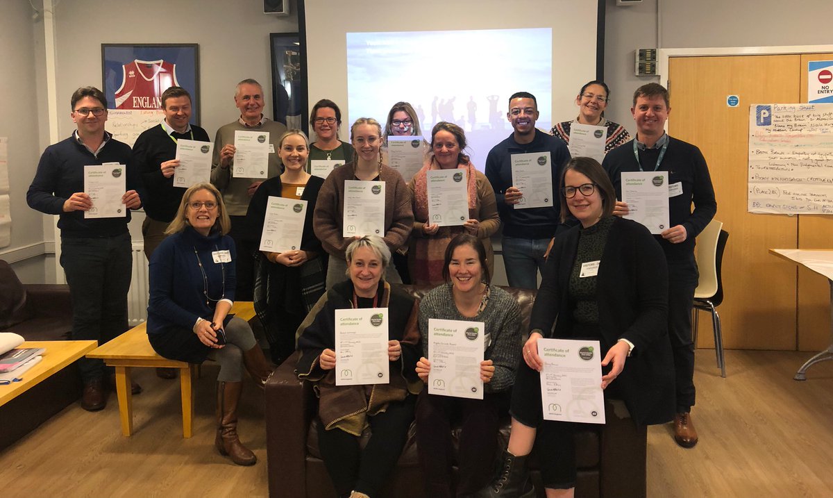 Another new cohort trained as Mental Health First Aiders. A privilege to work with such a dedicated group - all working and supporting our young people within our community. 👏🙏<a href="/RaedwaldT/">Raedwald Trust</a> <a href="/ESNEFT/">East Suffolk and North Essex NHS Foundation Trust</a> <a href="/IpsHospPlay/">Ipswich Hospital Play Team</a>