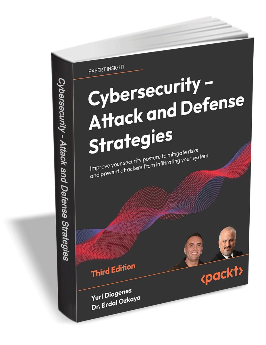 Thrilled to share this Cybersecurity -- Attack and Defense Strategies - Third Edition ($39.99 Value) FREE for a Limited Time - Expires 1/18/2023
cyberdefensemediagroup.tradepub.com/free/w_pacb167…