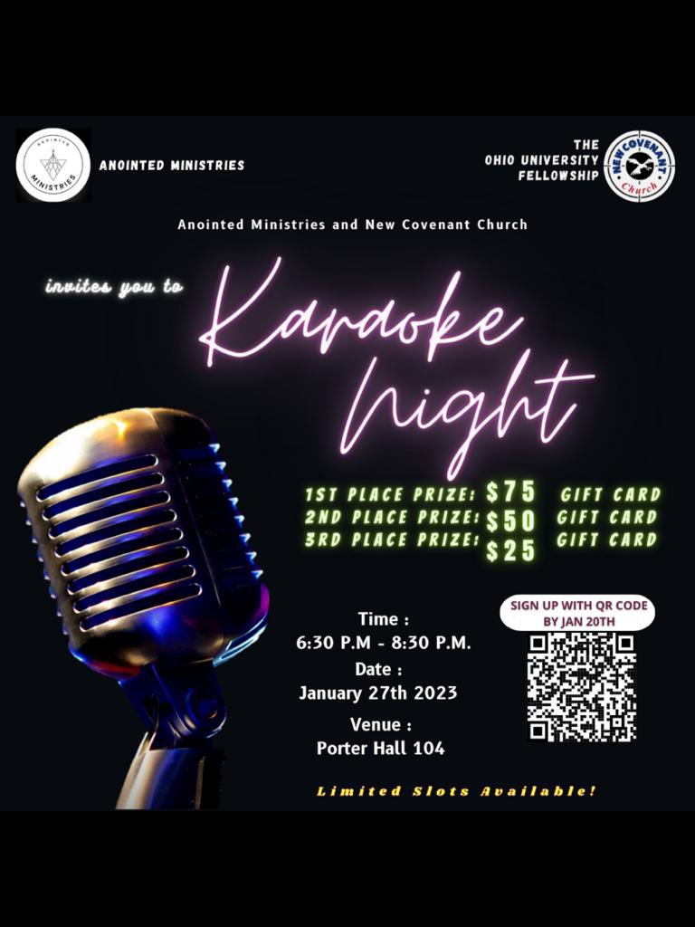 CovenantOhio's tweet photo. 🎶🎤You don’t want to miss it!🎤🎶 https://t.co/scPealOHZ2