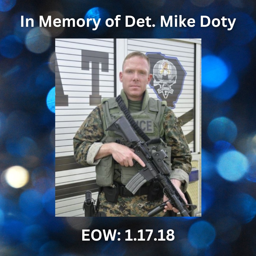 KeystoneYork's tweet photo. It has been five years since Det. Mike Doty was tragically killed in the line of duty. We are thankful to have worked closely with him, as he shared a passion for helping those in need. Keystone will #neverforget809! https://t.co/pLizfGUvPP