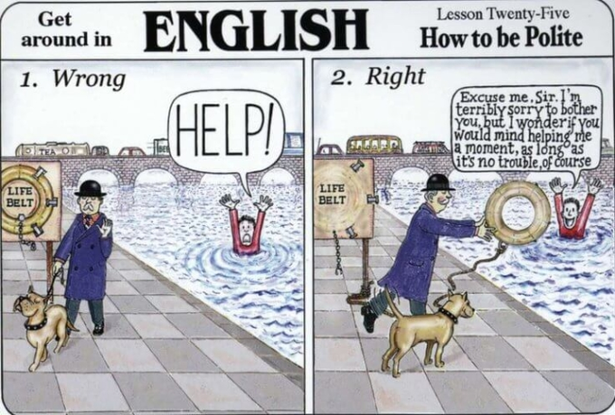 Negative politeness. Negative politeness strategies are oriented towards the hearer's negative face and emphasize avoidance of imposition on the hearer. By attempting to avoid imposition from the speaker, the risk of face-threat to the hearer is reduced.

Politeness theory - Wikipedia
https://en.wikipedia.org/wiki/Politeness_theory