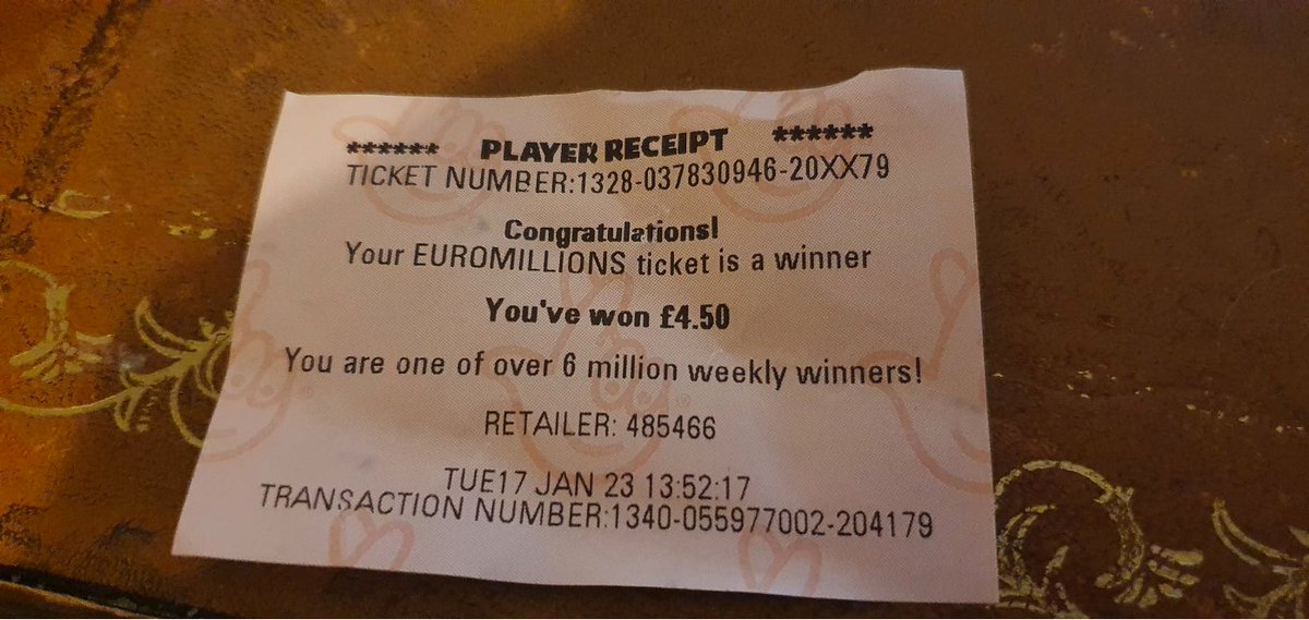 SimonMcTLOSTL's tweet image. I have won the lottery, funny thing is I knew I had. The ticket lay sat on side for two weeks.I said it was a winner. Tickets only cost a fiver. 'You can't beat a lucky player. #lotterywinner #Luckyplayer