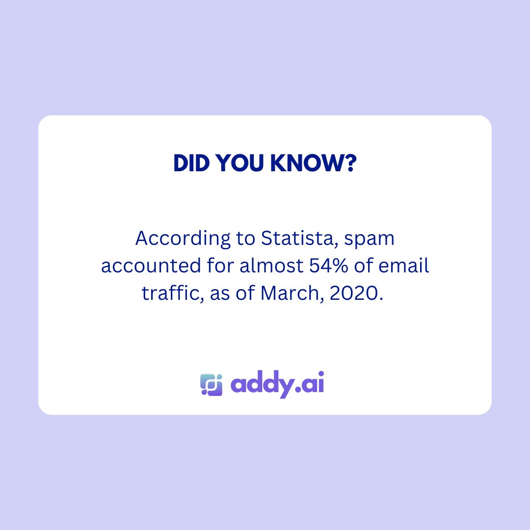 AddyAI_'s tweet photo. As Addy AI gets smarter, you’ll be able to tell it what actions to take when certain spam emails arrive.

#SuperchargeYourInbox ⚡️#AddyAI https://t.co/yopFZu4X66