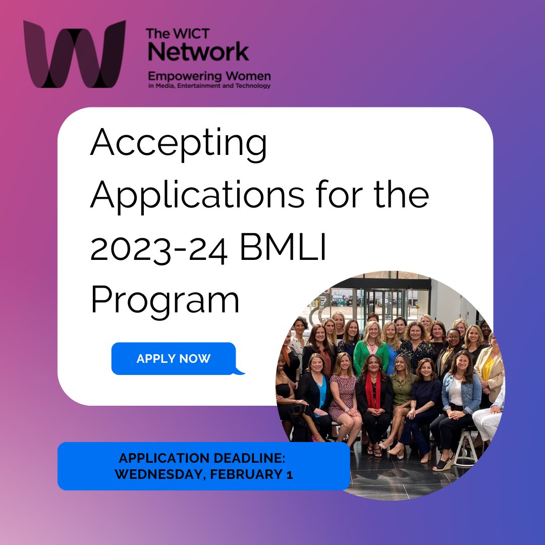 The application period for the 2023-24 BMLI program closes February 1. Don’t miss your chance to apply. ow.ly/XP7M50Mj5P0 #BMLI