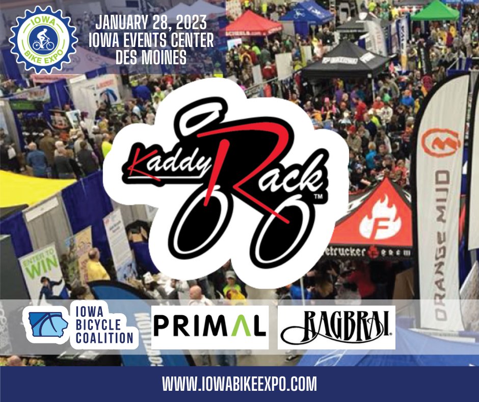 iowabikeexpo's tweet photo. Who is going to be at the Iowa Bike Expo?  Check out these great vendors at https://t.co/kYXqSxpiqZ.   #IowaBicycling #BikeIowa #RAGBRAI #Primal #IowaBicycleCoalition #bikes #bicycles #biketrails #bikeevents #gear #destinations #events #tourism @ragbrai @bikeiowa https://t.co/AkK1kcgPkJ