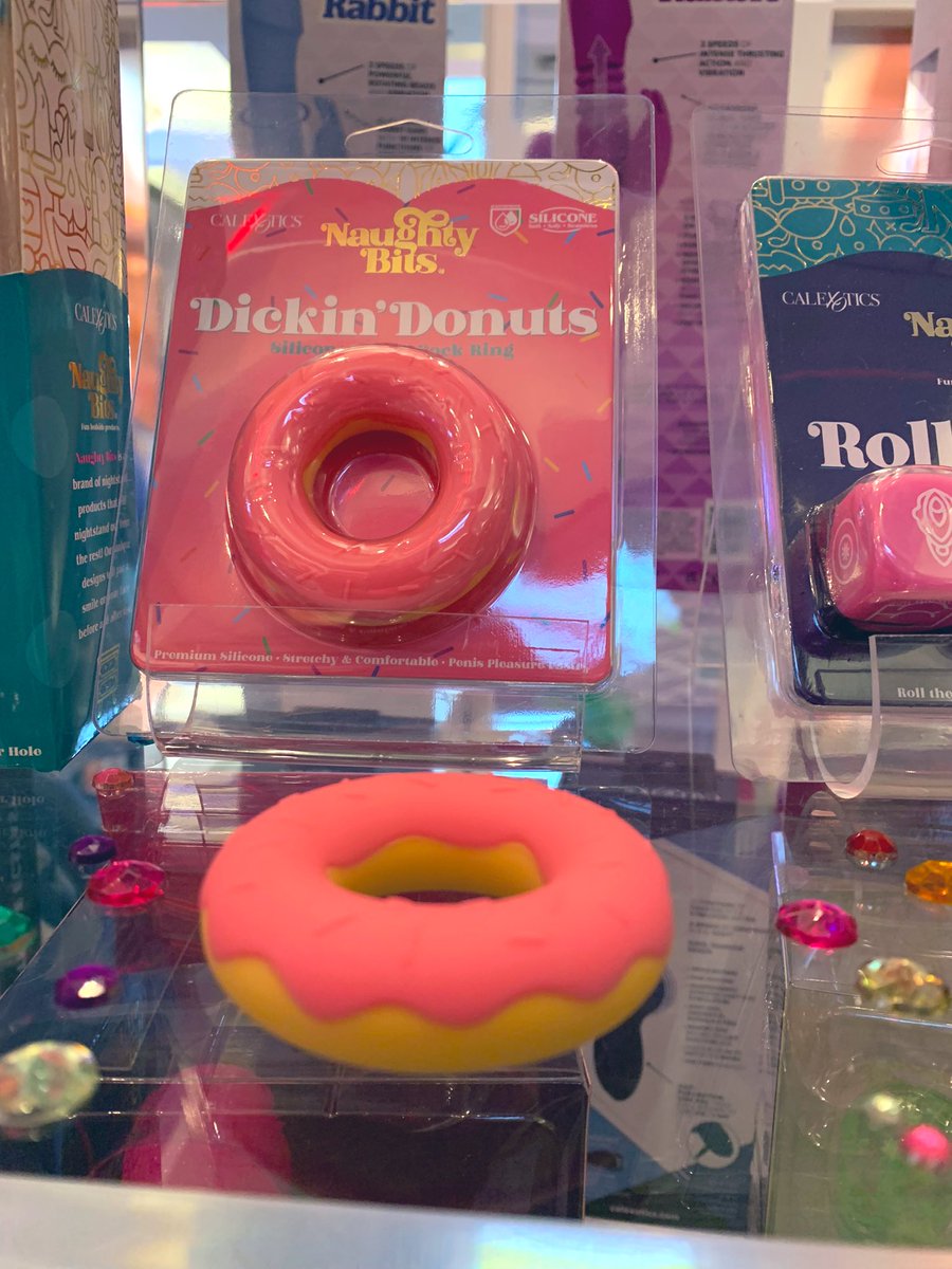 leeroymyers's tweet photo. We did it! We made a donut cock ring! Dickin’ Donuts: Cumming soon from @RealNaughtyBits and @calexotics!
#donuts #sextoys #naughtybits #calexotics #woodrocket https://t.co/NVOpIhjZkK