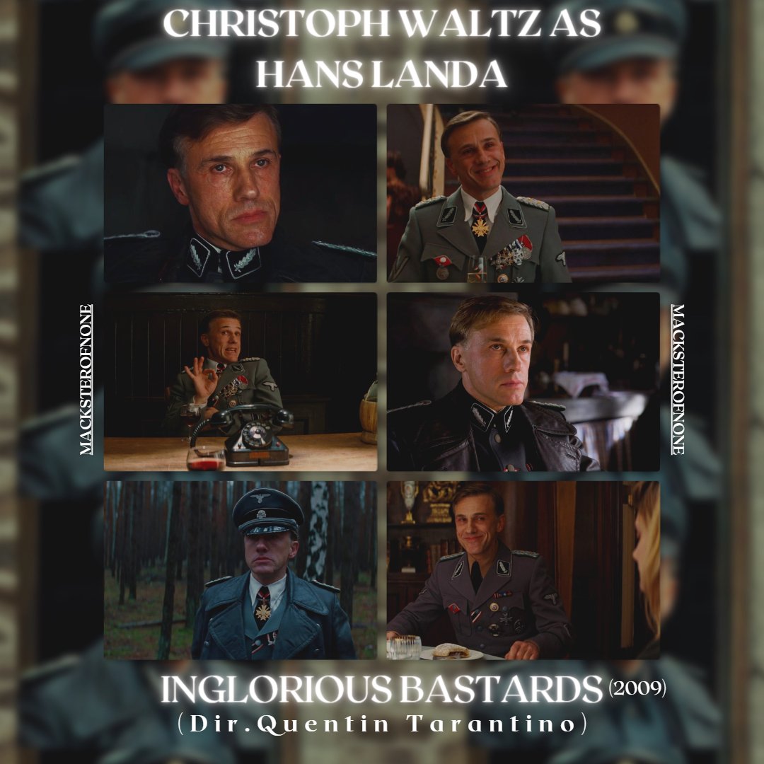 thecinemaxter's tweet photo. Performances that WILL make your skin crawl. Characters that will shake you down to your core. What is the most frightening performance you've seen? (Non-Horror)
-
#silenceofthelambs #kilgrave #hanslanda #theshining #jacktorrance #hanniballecter #christophwaltz #ingloriousbastard https://t.co/C7GkKKD60D