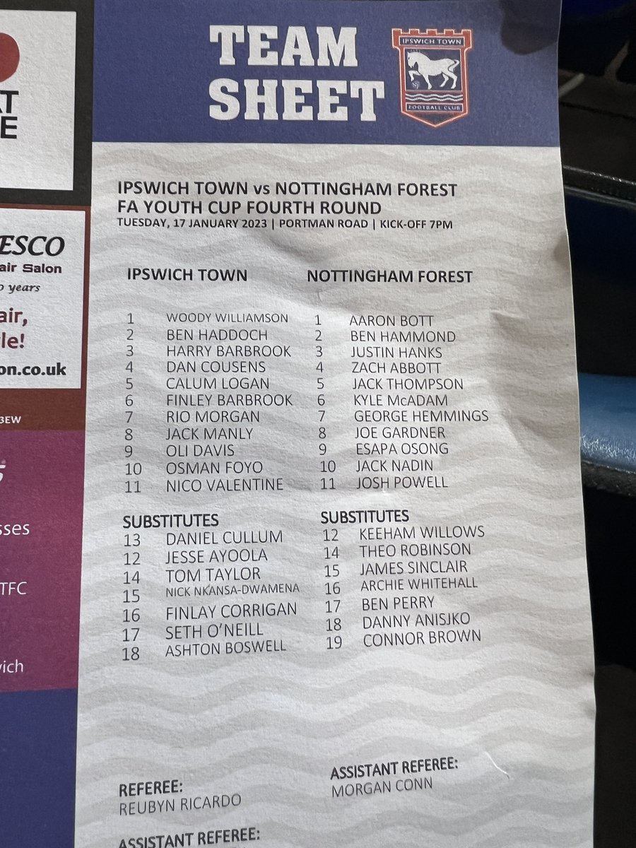 WeScoutUK1's tweet photo. We were at a freezing Portman road stadium tonight to watch @IpswichTown U18 v @NFFC U18 in the @FAYouthCup1415 watching five home players that we have scouted into the club over the years won on penalties now a mouth watering home tie v @LFC @TheLFCAcademy #FAYouthCup https://t.co/pzP8bQbbqX
