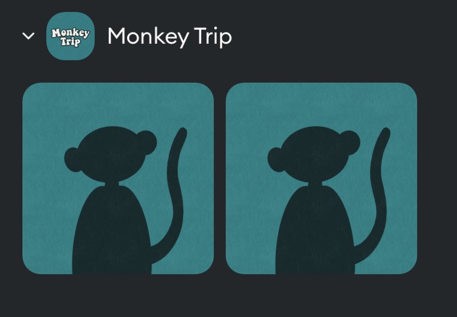 Fungitok's tweet photo. Check @MonkeyTripNFT 13th now on trending gone up 3 places in the last like 10 mins. Can see this hitting the moon #MonkeyTrip ππ https://t.co/HQYbxNgOFZ