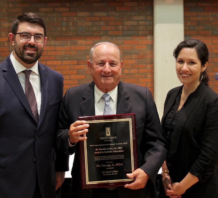The PACT Program is seeking nominations for the 2023 Br. Patrick Carey #Award in #Catholic #Education which recognizes an individual for #outstanding contributions to Catholic #schools in southern New England. Submit your nomination here: forms.office.com/r/KZALW8zSuK