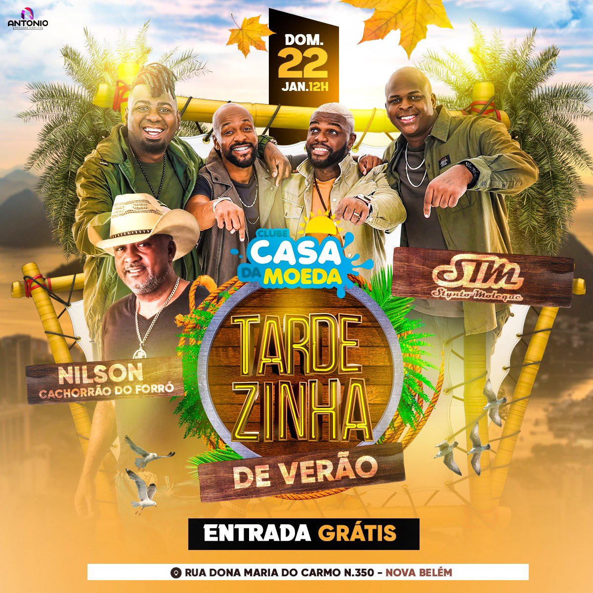 O funk e o pagode e a Pisadinha já estão garantidos no Clube casa da moeda, em Japeri !

DJ Heder, DJ JR Ribeiro , NILSON CACHORRÃO DO FORRÓ  e STYNTO MOLEQUE vão colocar todo mundo pra dançar !

Lembrando que O Melhor é um evento com ENTRADA GRÁTIS 

Viva a experiência !