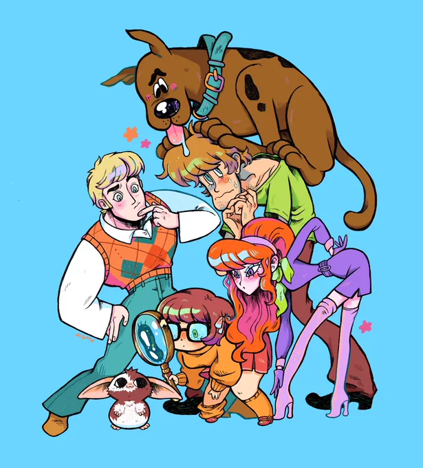 randomly had scooby doo on my mind   