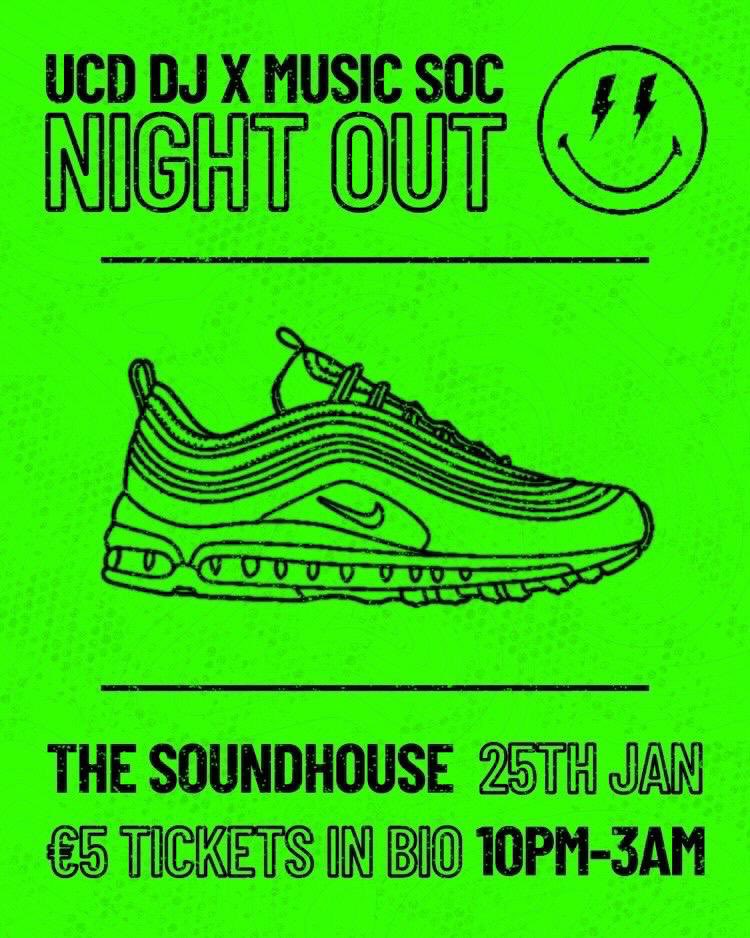 depointband's tweet photo. Next up: 

We are delighted to be playing The Soundhouse for the UCD DJ X Music SOC Night Out on January 25th 🎧🎶

 🎫 Tickets €5 via https://t.co/5Oon6T5yJ2…

Cheaper than a pint 🍻🎸

See you there 🤘 https://t.co/PIqbUUJpGb